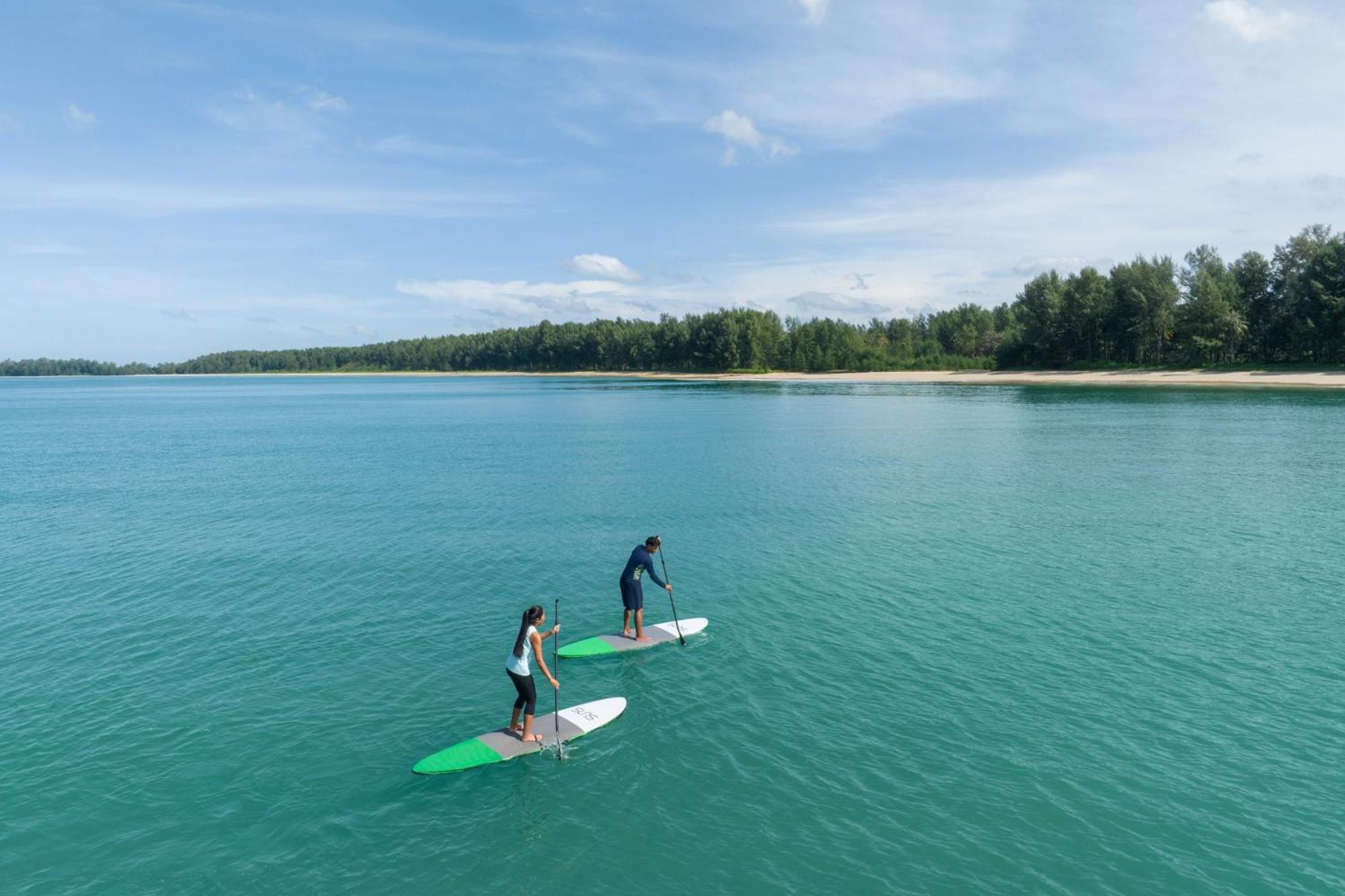 Jw Marriott Khao Lak Resort And Spa Екстер'єр фото Stand Up Paddle Boarders at Desaru Coast
